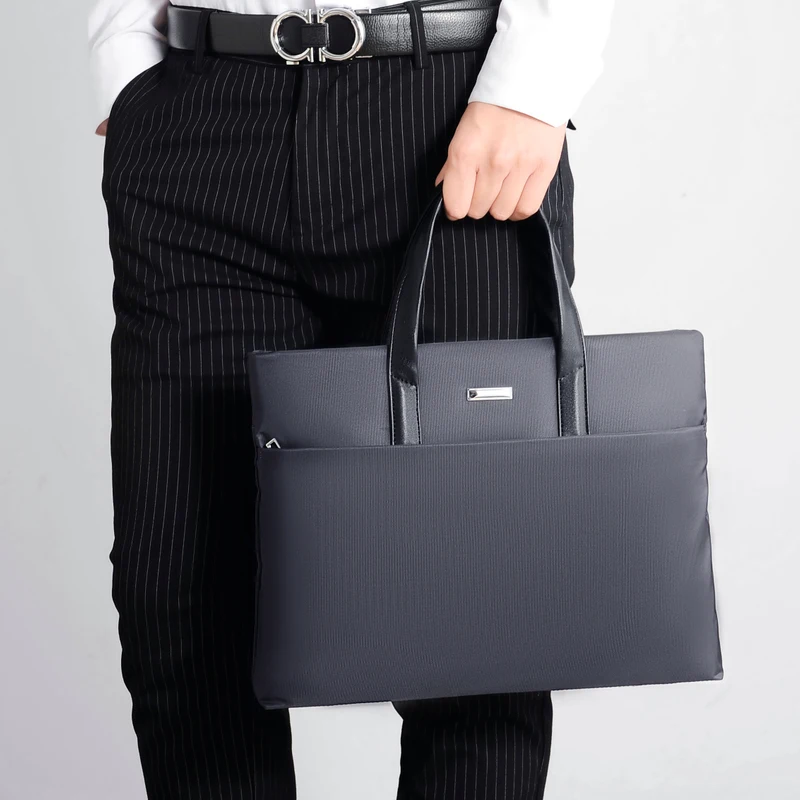 sac fourre tout pour ordinateur portable sac à main de bureau d'affaires de grande capacité avec compartiment pour ordinateur portable, porte documents sac d'ordinateur pour hommes d'affaires