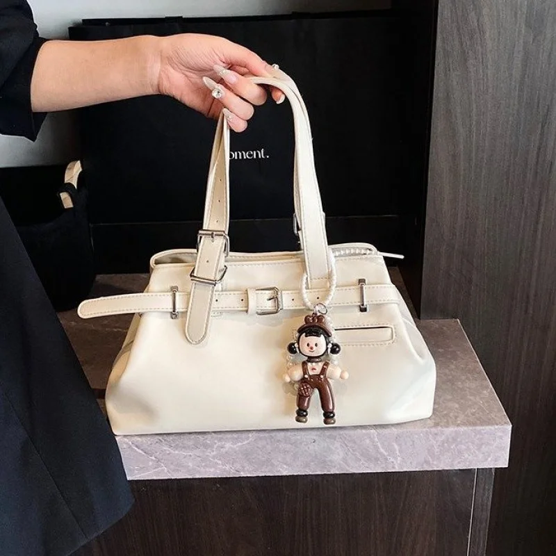 sac hobo rétro pour femmes, avec fermeture éclair, sac à main moyen en cuir pu, design ample, sac de voyage décontracté pour shopping quotidien