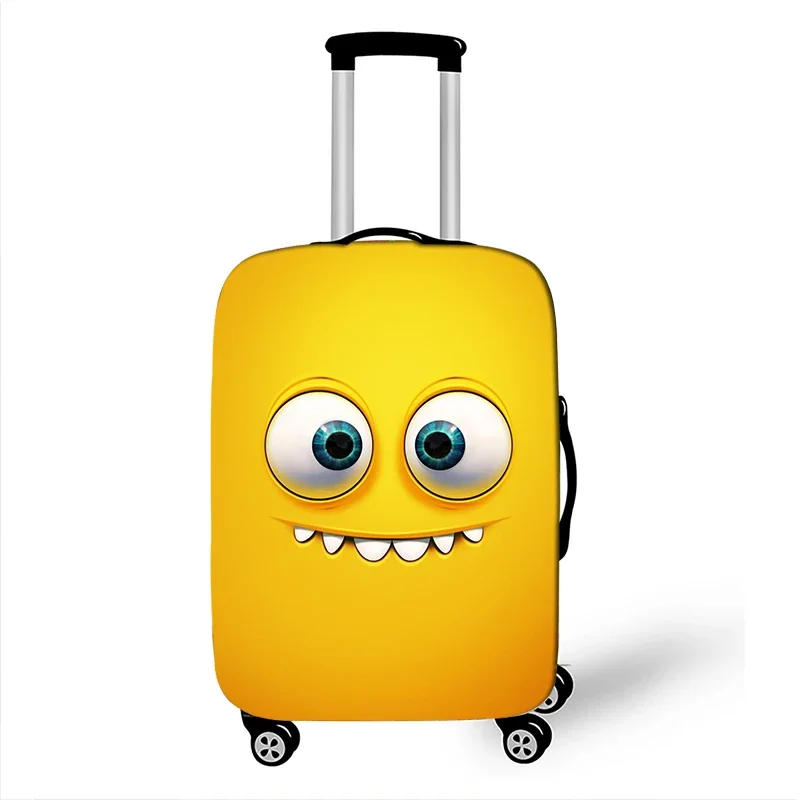 housse de protection pour valise de voyage, expression drôle, étuis anti poussière élastiques adaptés aux bagages de 18 à 32 pouces, housse nécessaire