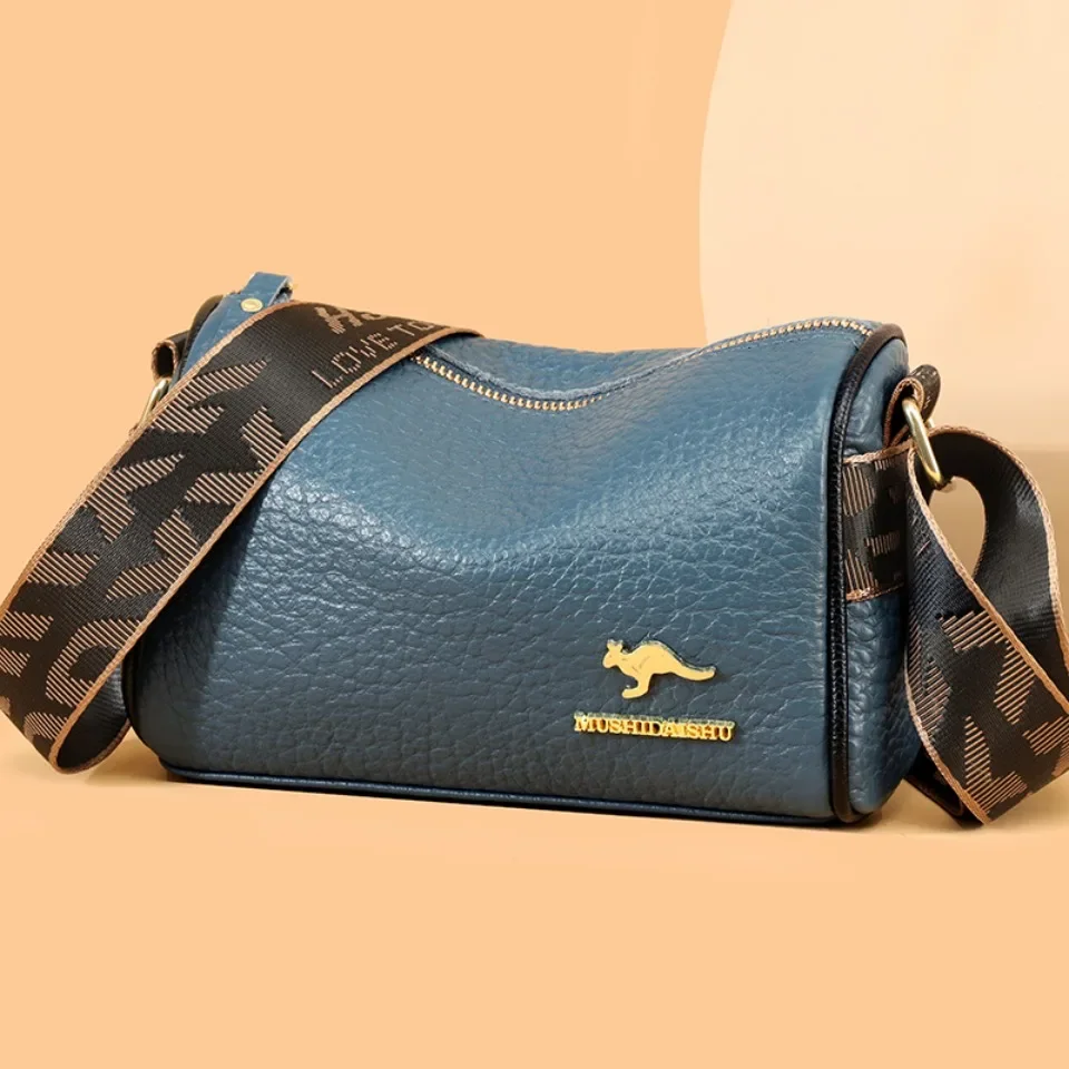 Sac à Main de Luxe en Cuir Solide pour Femme, Sacoche de Styliste, Fourre-Tout de Bonne Qualité, à Bandoulière