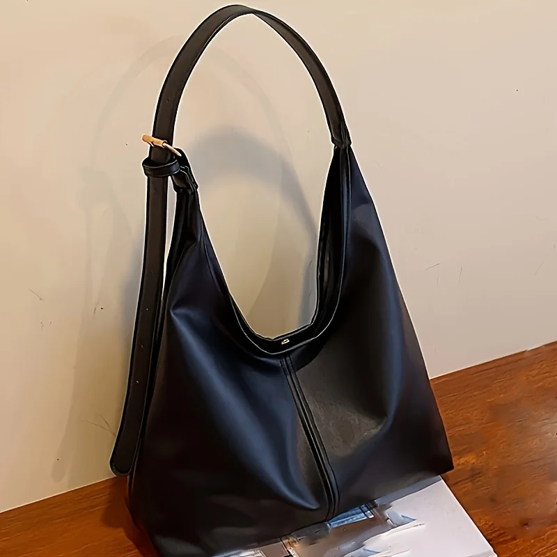 Sacs à bandoulière en cuir pour femmes, sac fourre-tout Simple et polyvalent de grande capacité, adapté aux Banquets de déplacement