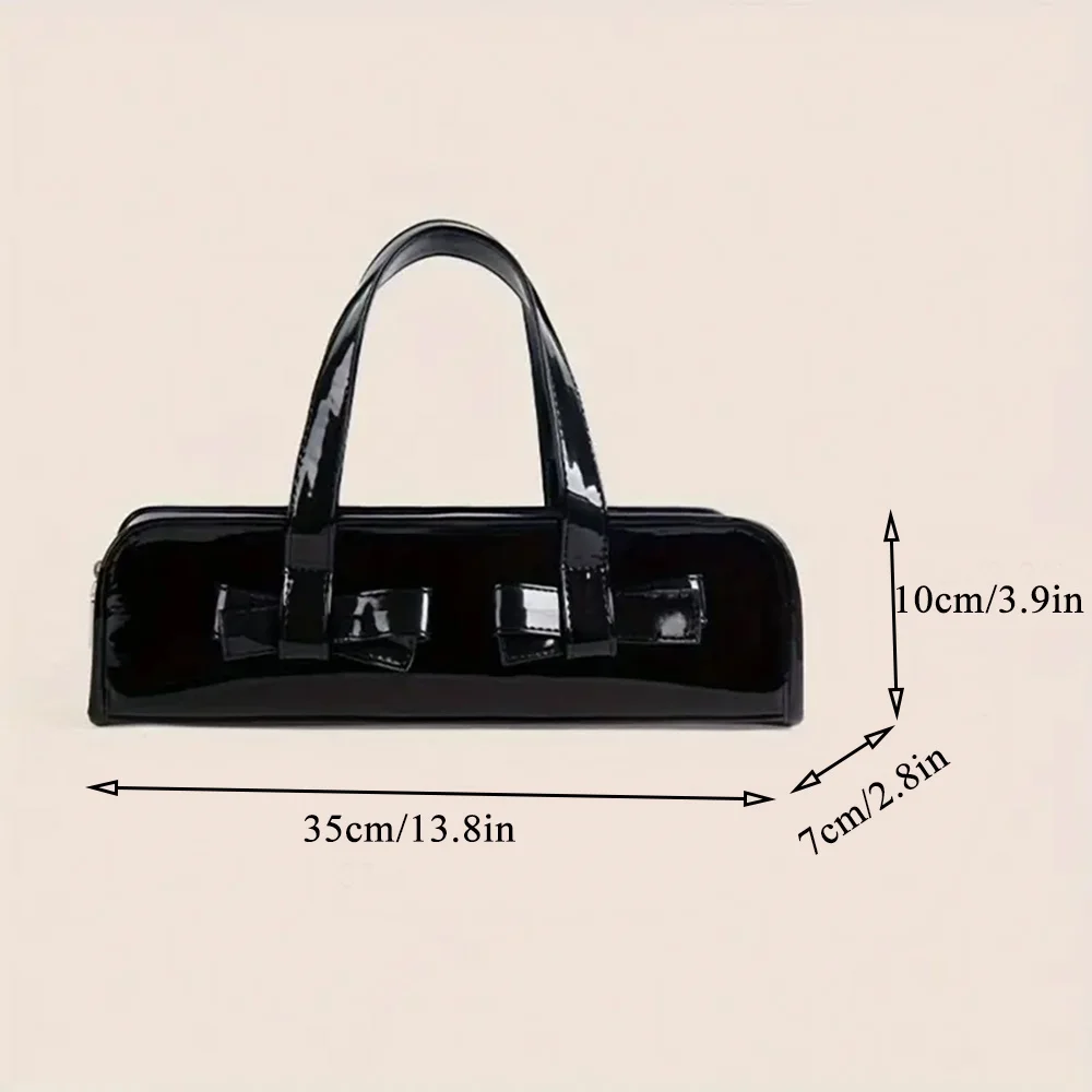sac à main en cuir pu avec nministériels d pour femme, baguette d'Été, à la mode, avec poignée, pour shopping, ixet voyage