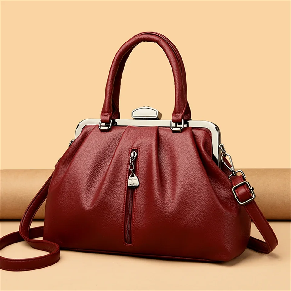 sacs à main de marque en cuir pu pour femmes, fourre-tout de styliste décontracté, sacs à bandoulière de bonne qualité
