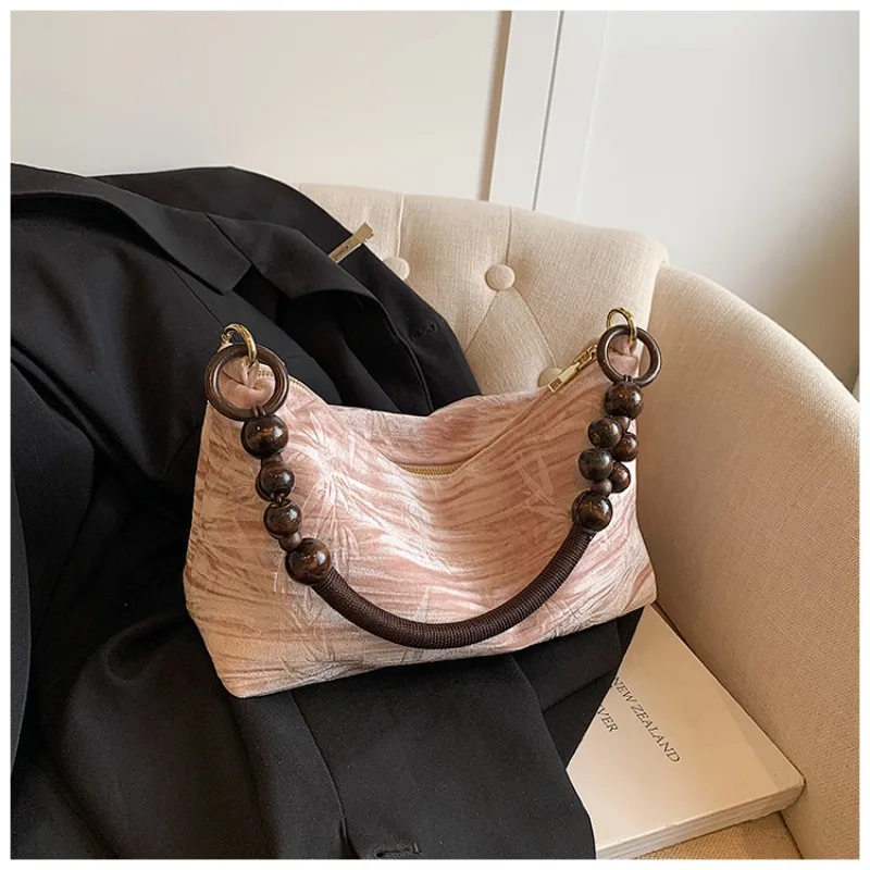 sacs fourre tout pour femmes 2025 petite mode coréenne épaule shopper marque dames toile de luxe concepteur rétro femme sac à main sacs à main