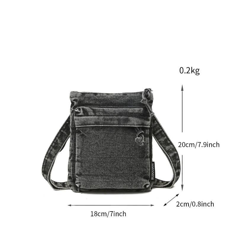 sac à bandoulière en jean élégant pour femme – 2025 nouveau design, léger et spacieux, sac à main à bandoulière, meilleure idée cadeau