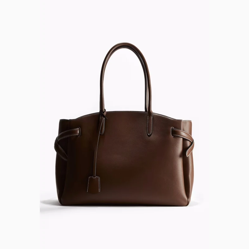 sac fourre-tout à la mode pour femmes, sacs à main design de luxe pour dames, sac à bandoulière simple de couleur unie, sac de shopping à poignée supérieure
