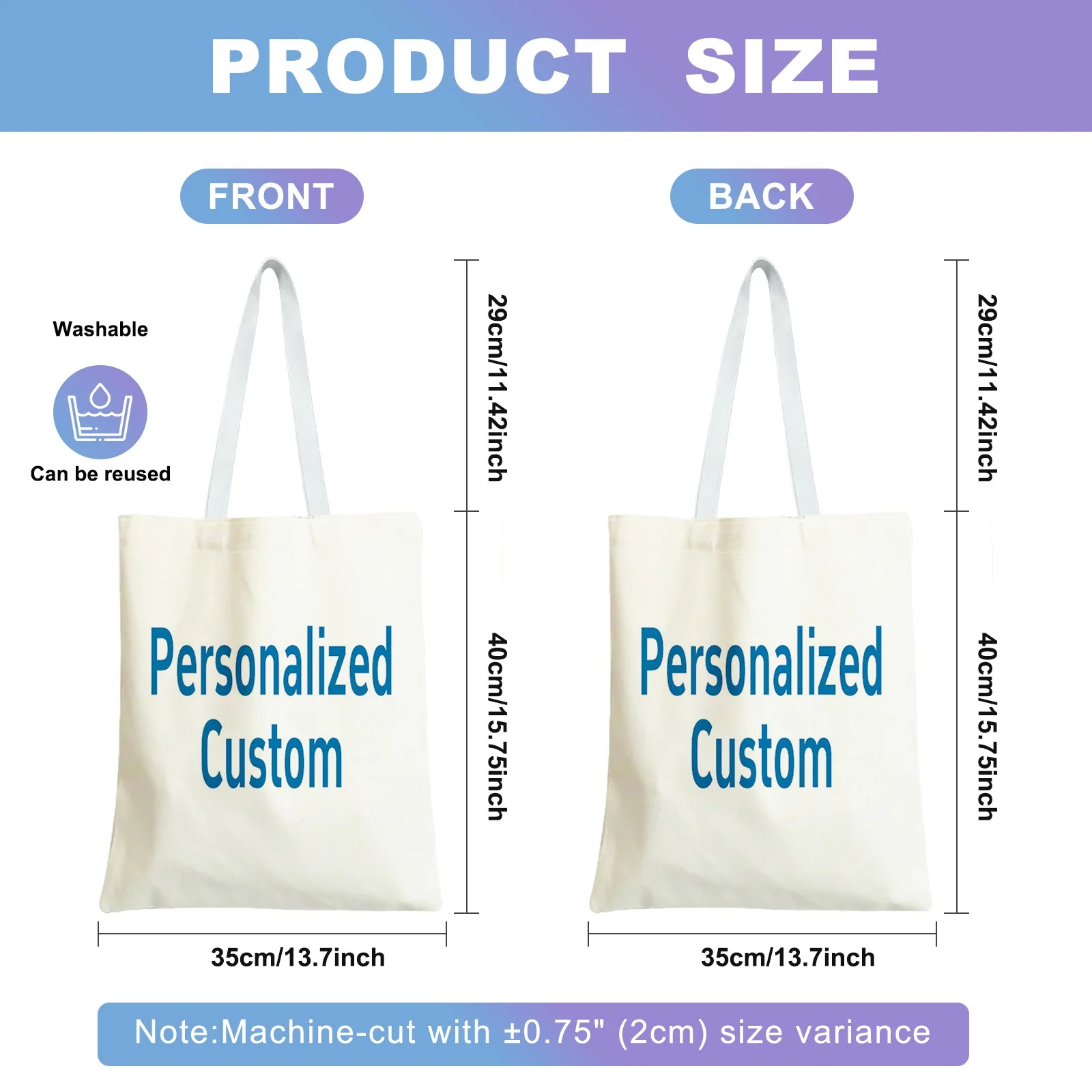 sacs fourre tout, sacs en toile avec motifs et texte de logo personnalisés, sacs à provisions pliables, sacs en toile avec logo imprimé adaptés aux campagnes publicitaires, sacs à main personnalisés pour femmes comme cadeaux d'anniversaire, sacs cadeaux de demoiselle d'honneur de mariage, souvenirs ou souvenirs de fête