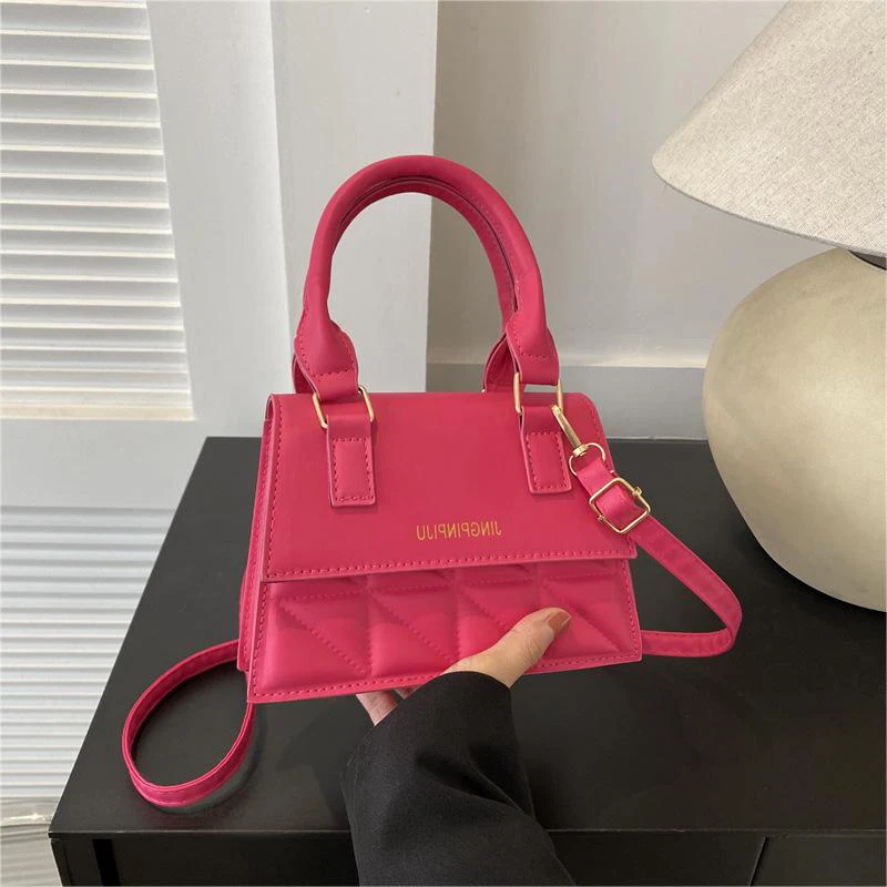 petit sac carré pour femmes, sac à bandoulière à la mode
