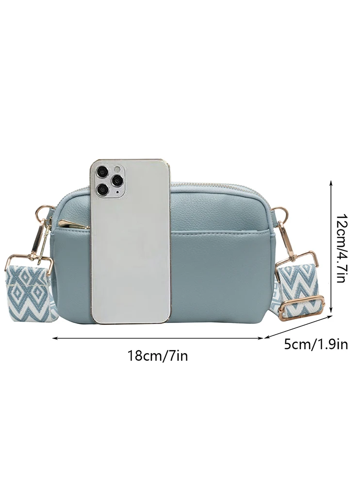 sac à bandoulière chic végétalien pour femme, minimaliste et à la mode, sac initié avant en pu, compact, spacieux, adapté au téléphone
