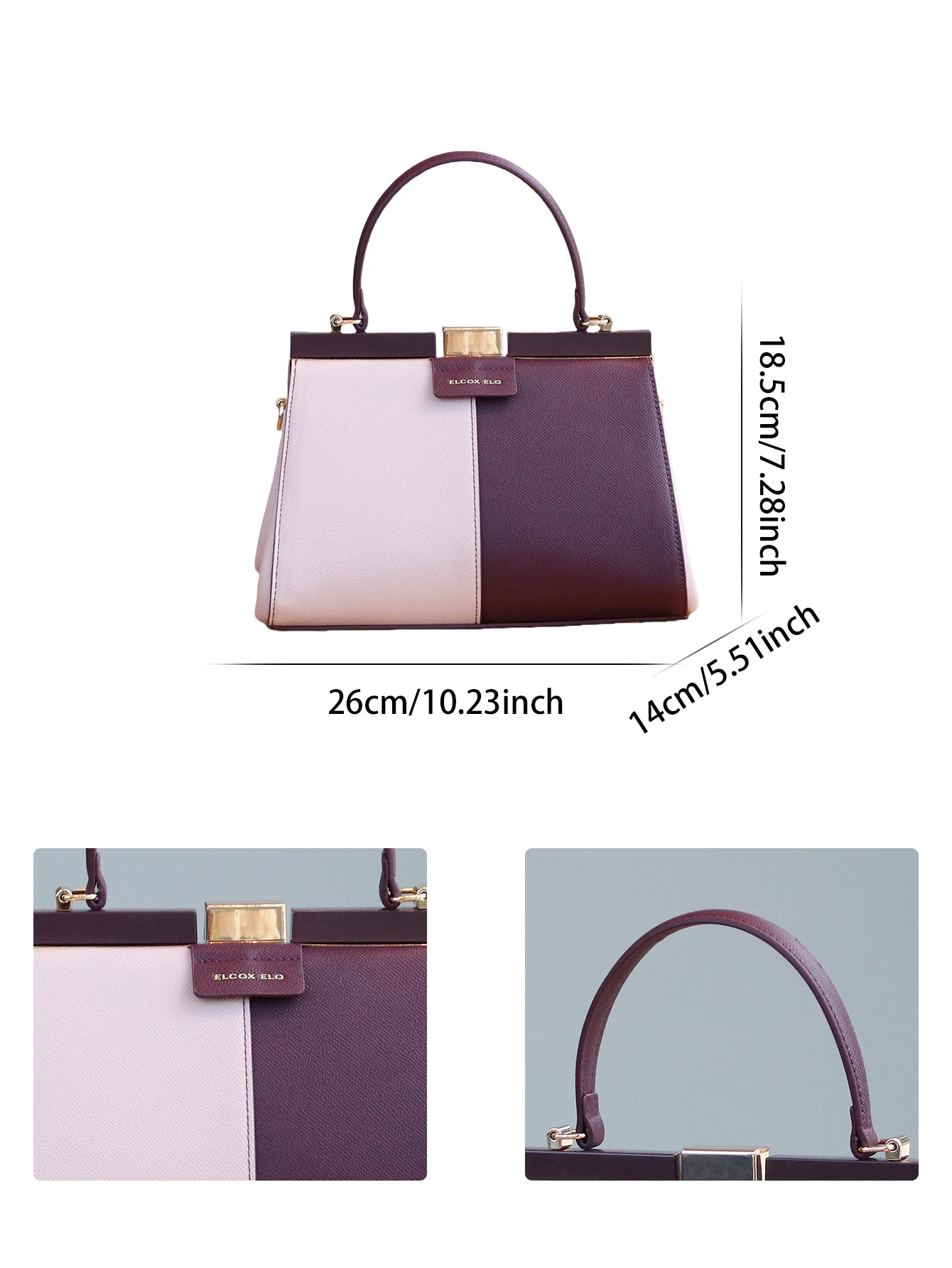 mode luxe haut de gamme atmosphère sac à main 2025 nouveau design de niche contraste tendance européenne et américaine couleur correspondant sac à main lar
