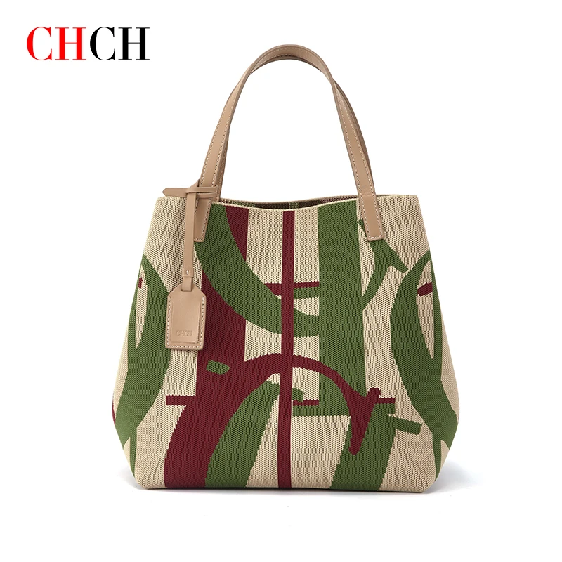 chch – sac à main de luxe pour femmes, design rétro, à la mode, pour shopping, vacances, voyage, grande capacité, nouvelle collection 2023