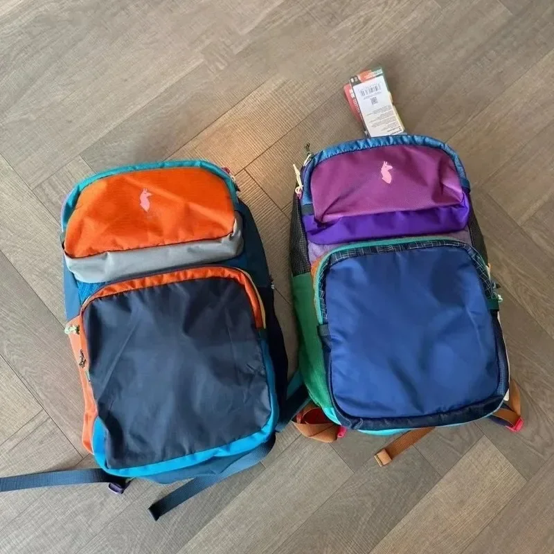 2025 sac à dos dopamine robot alpaca 16l, sac à dos de randonnée en nylon, sac d'école de voyage léger avec sangles respirantes