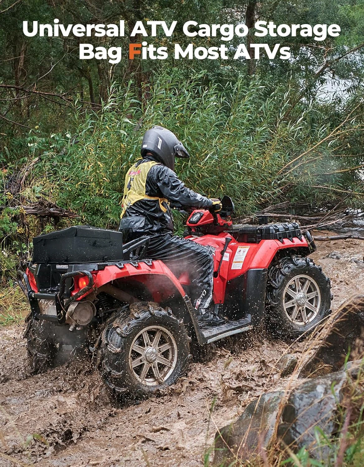 sac de siège de moto de plage, sac de rangement de chameau de selle de moto de fond, sac arrière de siège de moto atv de montagne