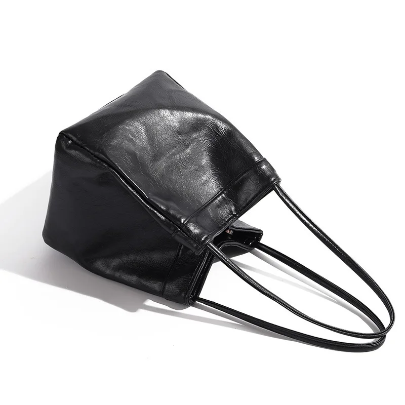 sac seau pour femmes, nouvelle mode simple, sac à main classique polyvalent tendance, sacs à poignée supérieure, petit sac