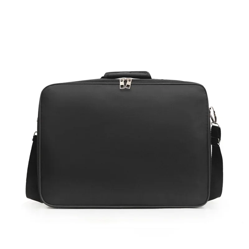 porte documents de grande capacité, essentiels de voyage, rangement pour ordinateur portable, sac diagonal, voyages d'affaires, tissu oxford, accessoires d'organisation de documents