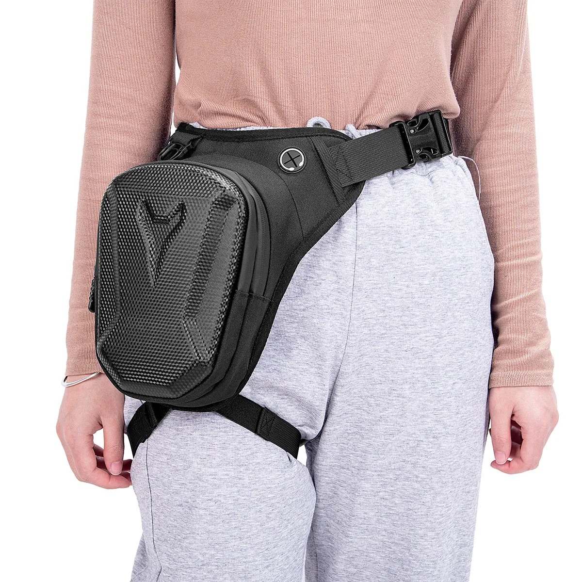 sacoche de jambe de moto étanche, sac audio de vélo, sac à bandoulière, équipement de moto, 1958