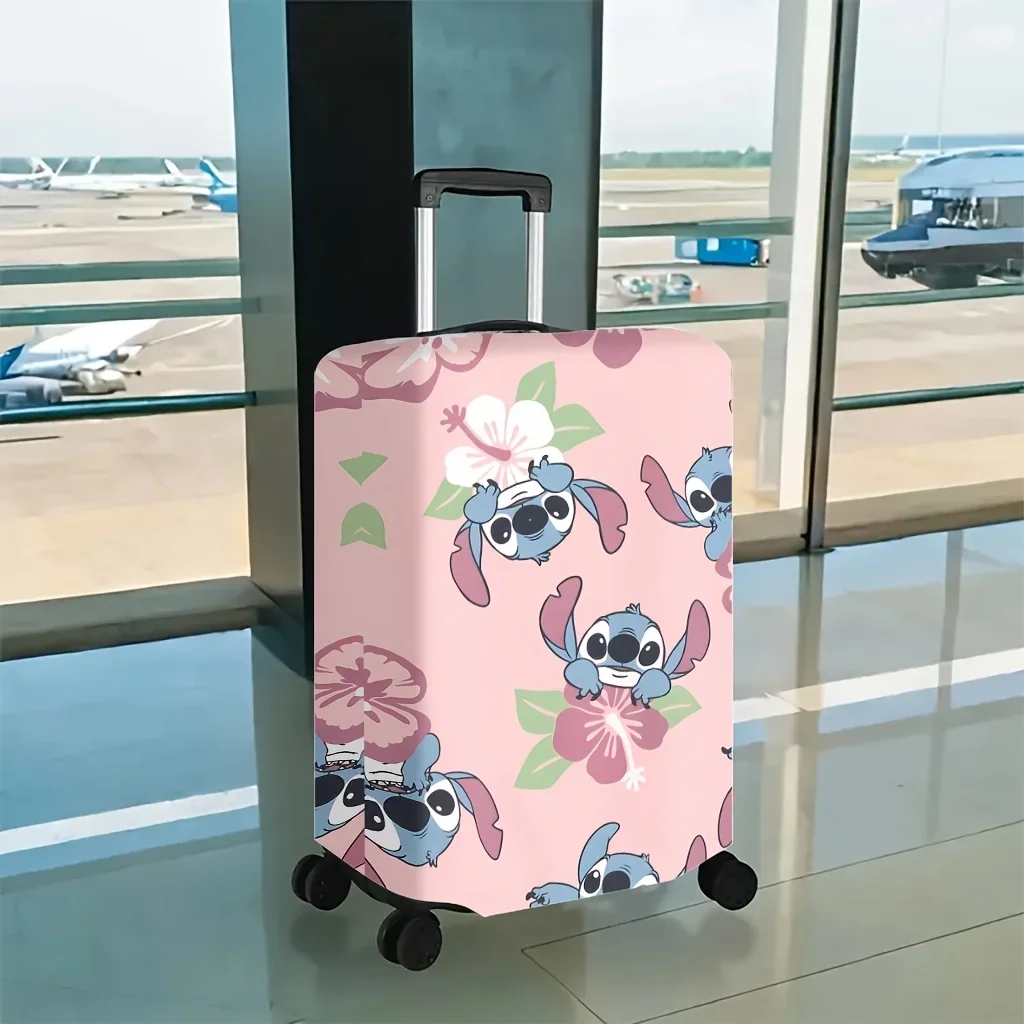 Disney Stitch – valise légère, protection de bagage, adaptée aux hommes et aux femmes, équipement essentiel de voyage