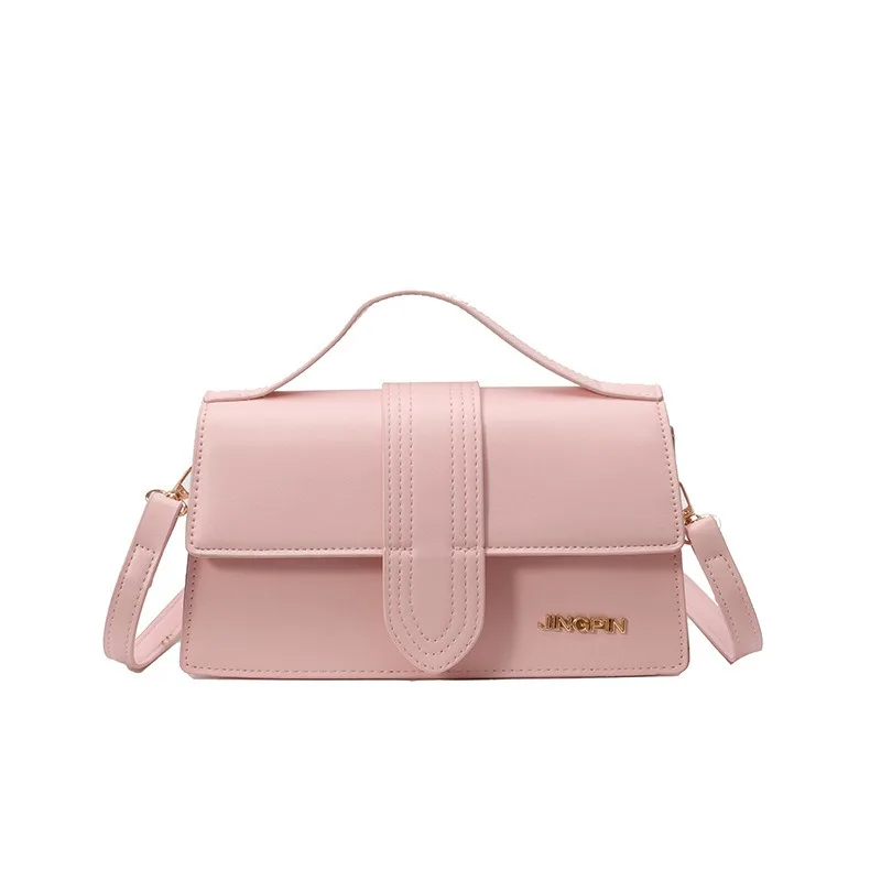 sac à main simple printemps et été, nouvelle mode, petit sac carré texture style étranger, sac à bandoulière