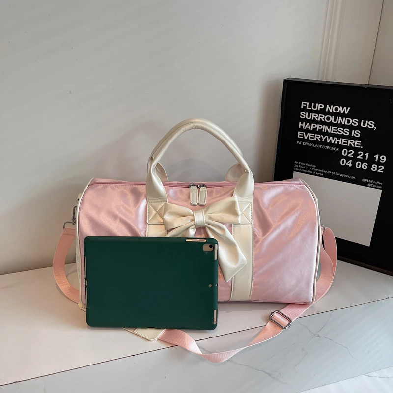 sac de voyage luxueux pour fitness, sac à main à bandoulière simple, sac à dos à bandoulière, rangement superposé de grande capacité, adapté aux hommes et aux femmes