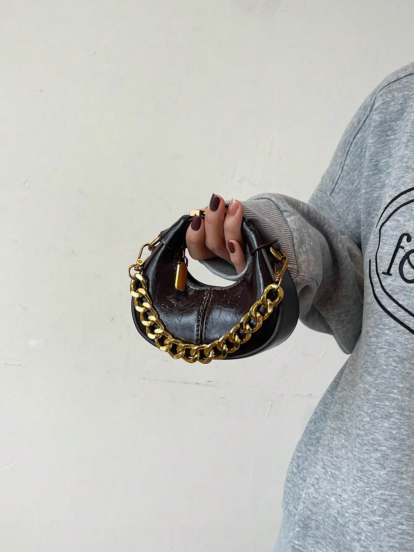 petit sac à main à la mode, sac à bandoulière de style élégant et minimaliste, nouveau décontracté sac à poignée supérieure pour femme