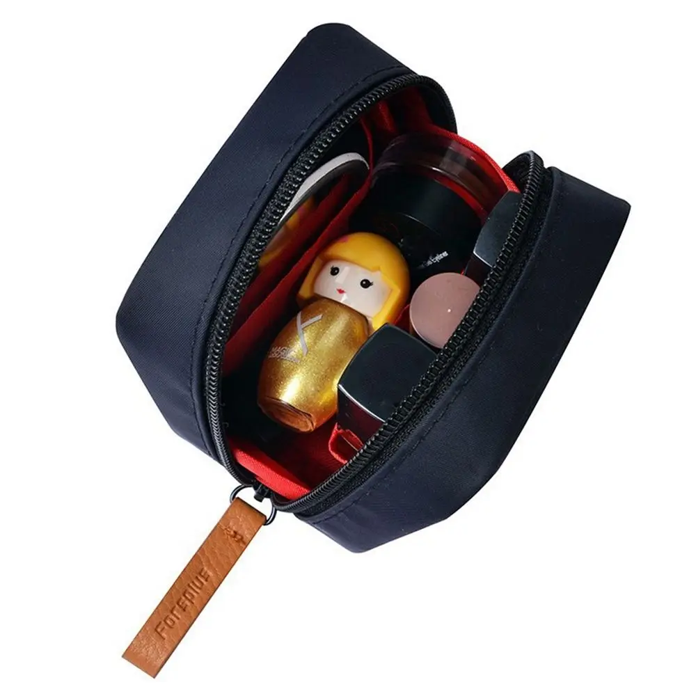 pochette de lavage, sac carré, organisateur de voyage, étui de maquillage, sac à cosmétiques en nylon, trousse de toilette de rangement, étuis à cosmétiques