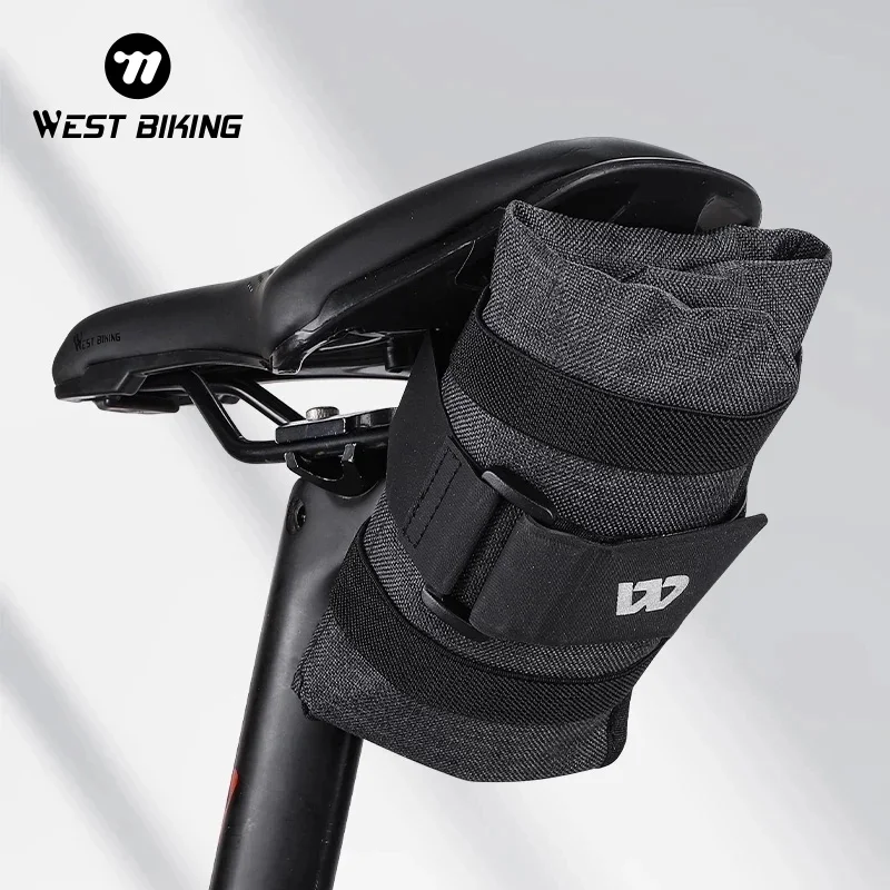 WEST BIKING – sac de selle de vélo, sac à roulettes sous le siège, sac de cyclisme, accessoire de vélo pour vélo