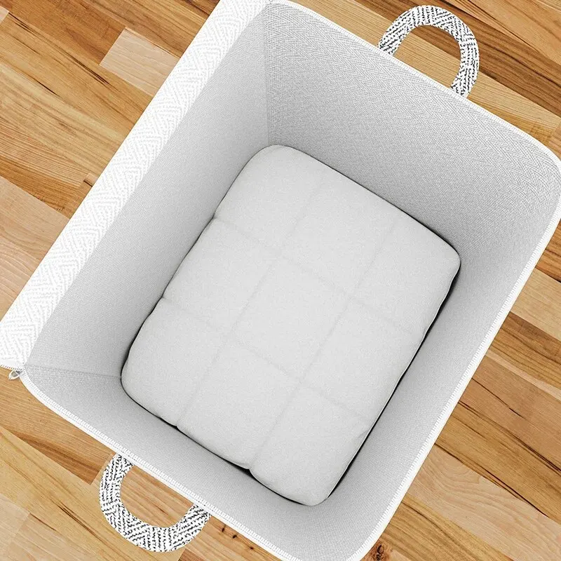 sac de rangement domestique de grande capacité, matériau non tissé, armoire de cisco, évaluation peut être utilisée pour les vêtements de couette, les jouets, 1 pièce