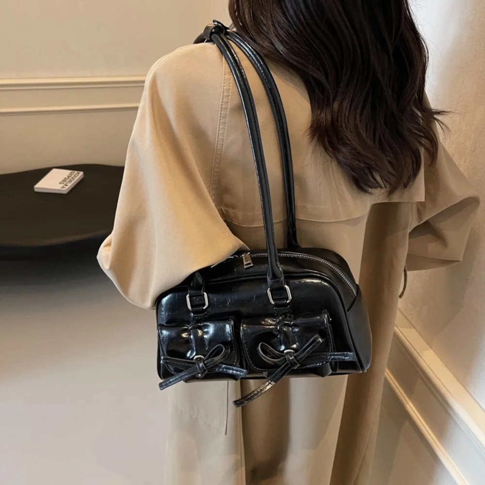 Niche sac à bandoulière haut de gamme de grande valeur style ballet nœud été nouveau sac pour femmes sac de messager de mode exquis