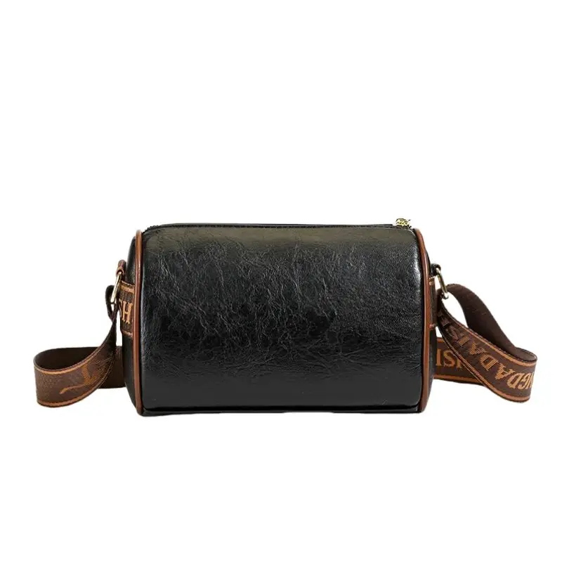 sac à main décontracté en cuir souple pour femmes, sacs à bandoulière, nouvelle mode imprimée, fourre tout pour dames, 2024