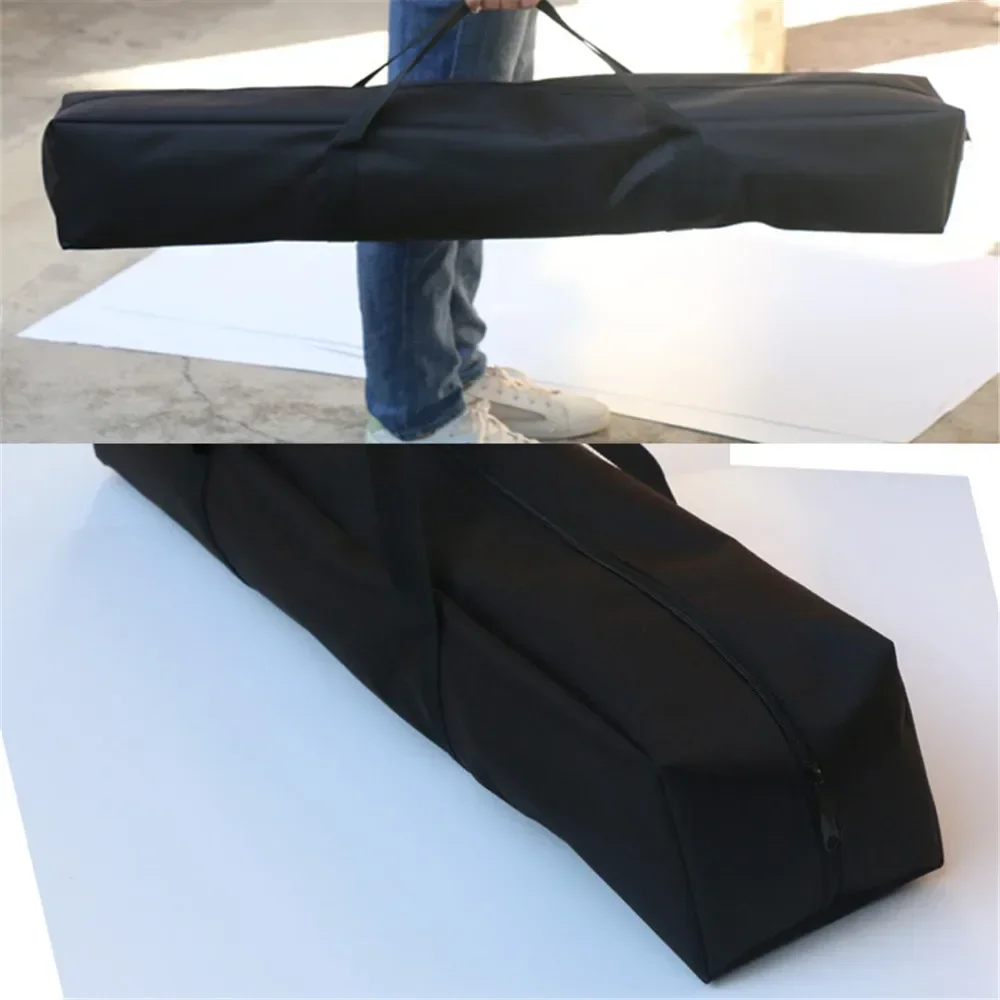 mallette de rangement de transport pour micro studio de photographie, sac à main, trépied, support, parapluie, fermetures à glissière pliées, 80 150cm