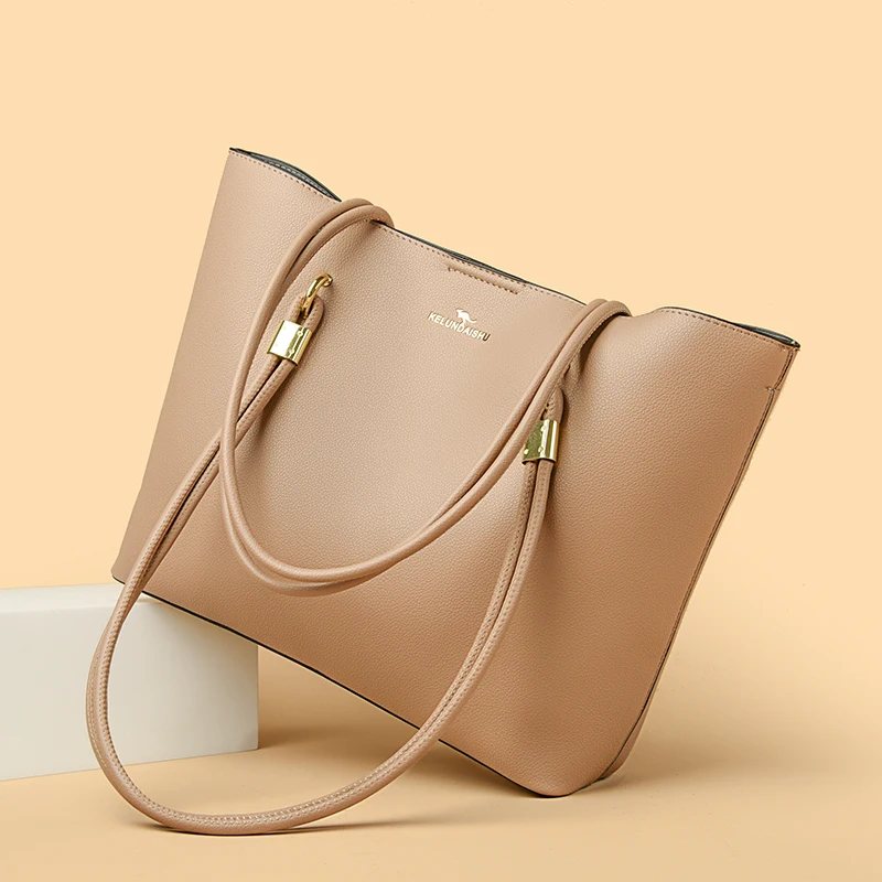 sac hobo en cuir pu pour femmes, sac à bandoulière solide de qualité supérieure, sac seau à la mode, sac à main de grande capacité pour portefeuille de travail scolaire