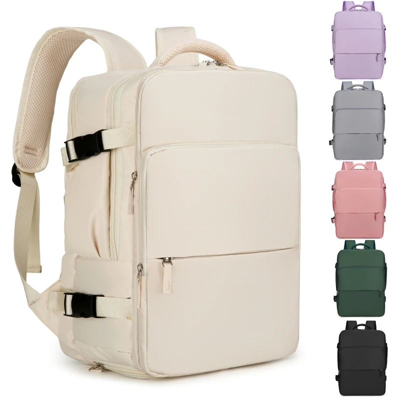sac à dos de voyage pour femmes et hommes, bagage à main 42x19x29 pour cabine ryanair, sac de voyage, sac à livres étanche pour ordinateur portable pour le travail