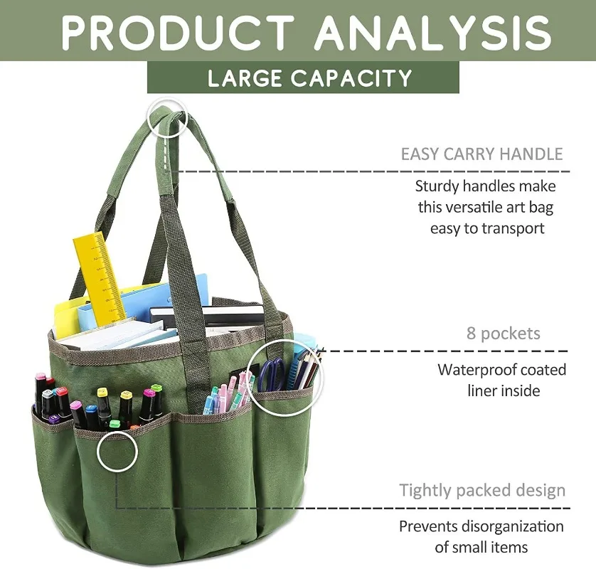 sac fourre tout avec plusieurs poches pour femmes, sac à main à bandoulière, tout fourre tout avec compartiments, sac portable pour enseignant
