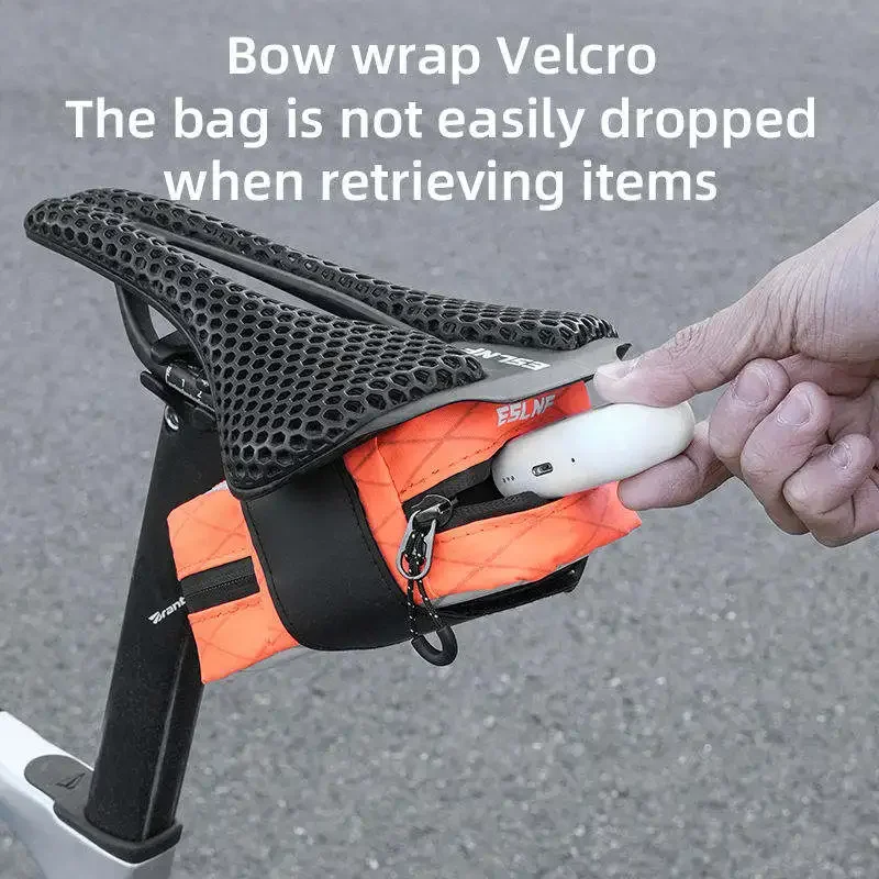 eslnf sac de selle de vélo étanche à la pluie mode vtt sac à outils de cyclisme sur route accessoires de vélo mini sac de selle de vélo sac de vélo