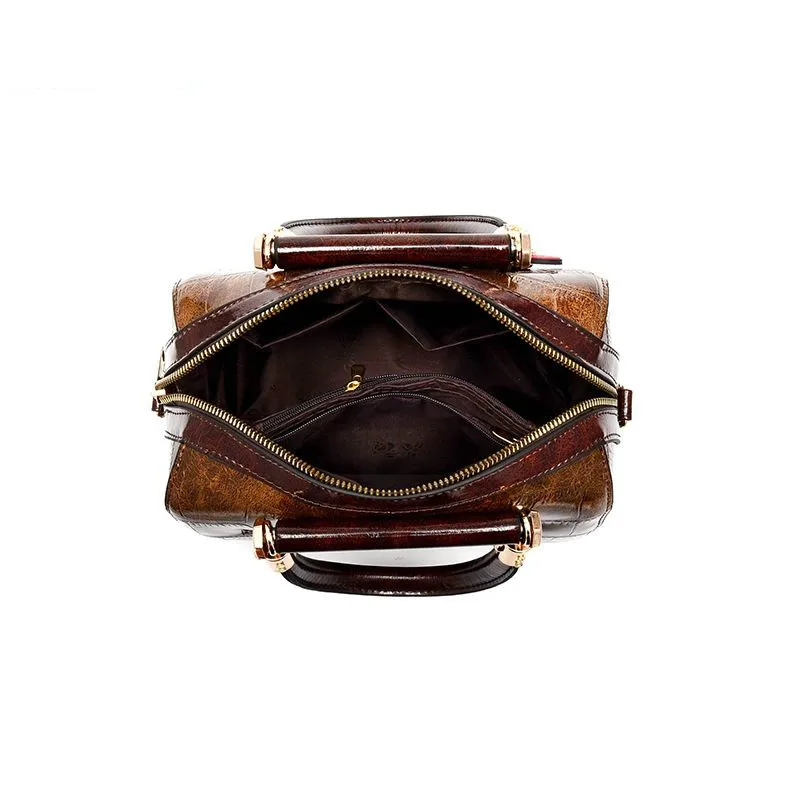 sac à main en cuir pu pour femme, design de luxe, sacs initiés, sac fourre tout crocodile classique, sac messager féminin, qualité supérieure, bolso