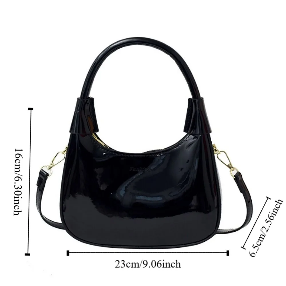 sac fourre tout classique en pu hobo, élégant, grande capacité, sac sous les bras français, anti éclaboussures, texture polyester d'eau, sac à main de voyage