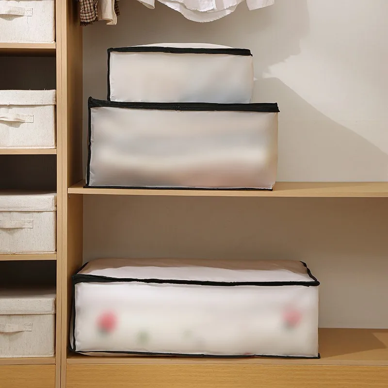 sac de rangement sous le lit, sac de couette pliable, boîte de rangement de vêtements de garde robe, organisateur anti poussière, sac de rangement de couette de grande capacité