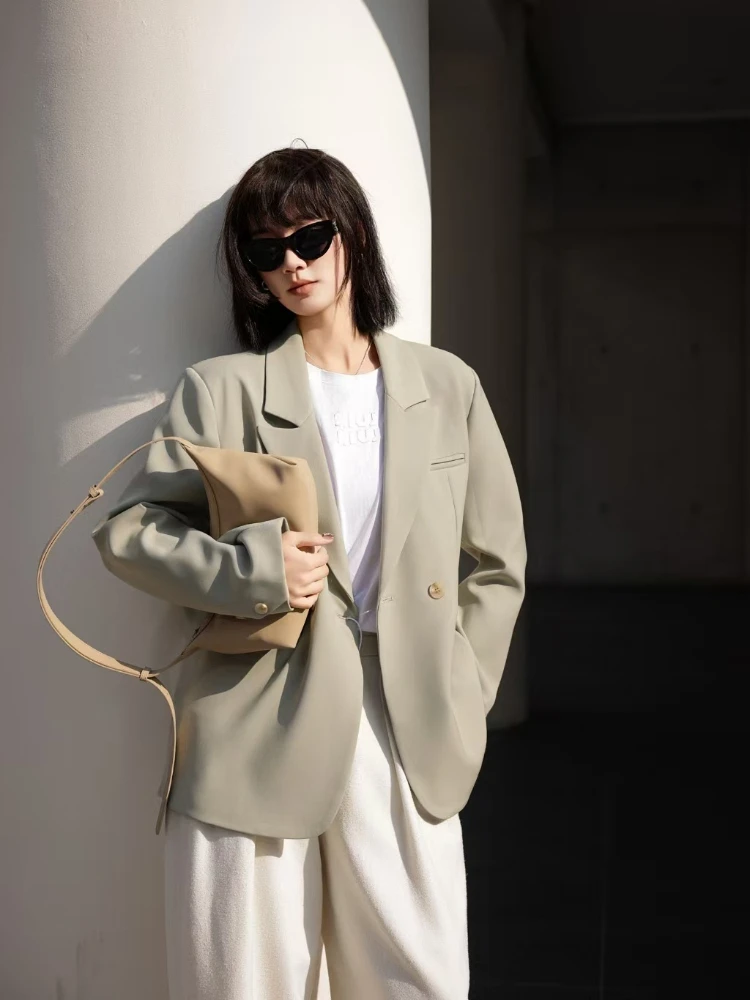 sac à main hobo à rabat lisse rétro pour femme, sac à bandoulière beige, véritable cuir de vache, document kakhi, loisirs initiés, haute qualité