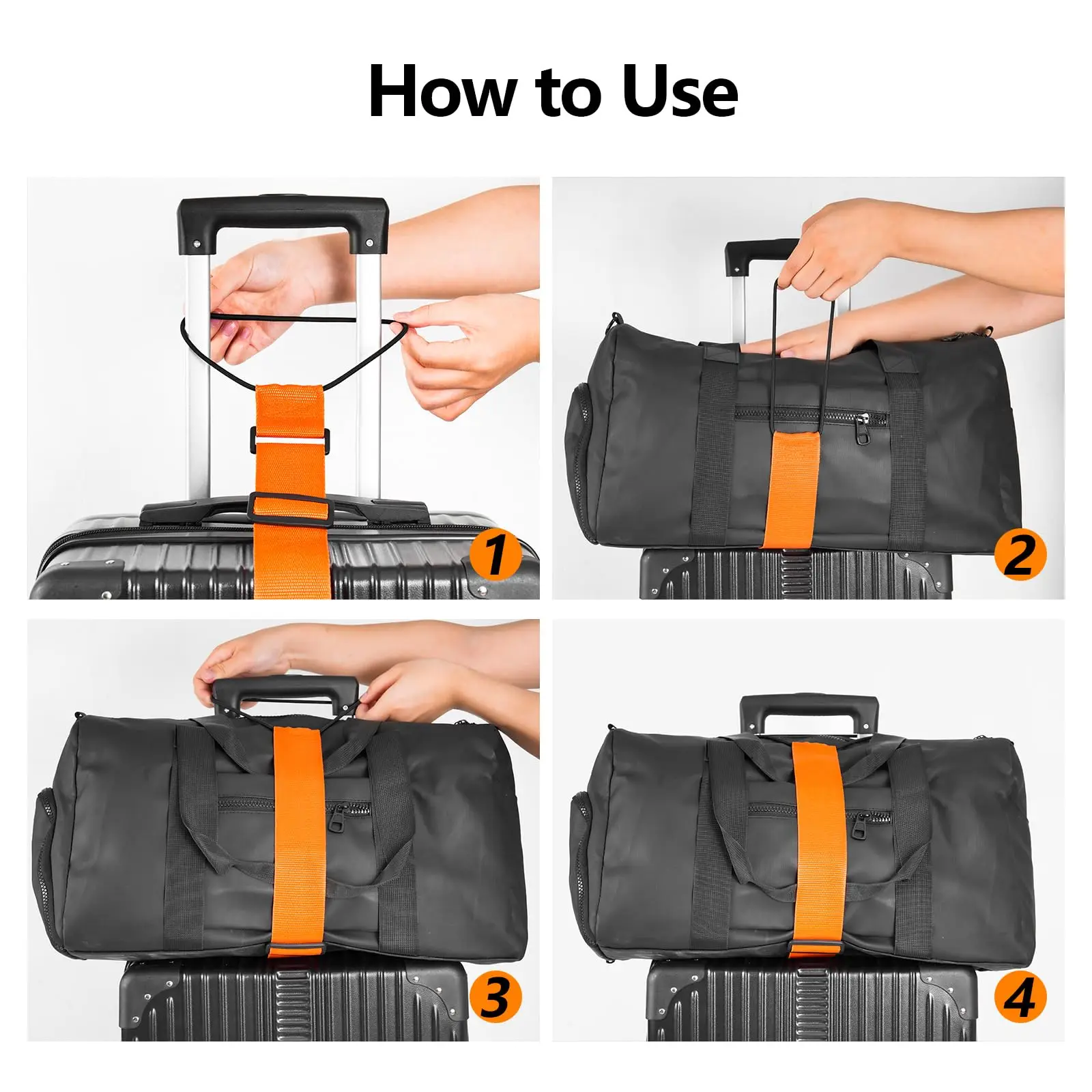 sangles de bagages à motif d'avion, ceinture réglable pour valise élastique, valise de voyage, sangle élastique, accessoires de bagages