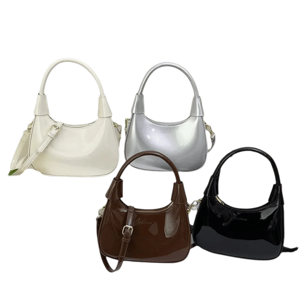 sac fourre tout classique en pu hobo, élégant, grande capacité, sac sous les bras français, anti éclaboussures, texture polyester d'eau, sac à main de voyage