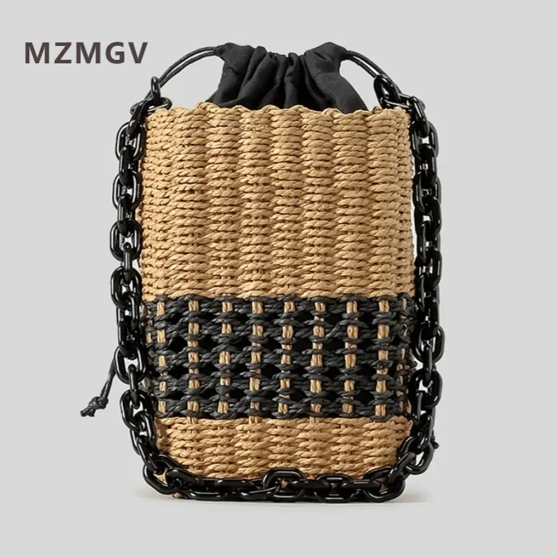 sac de paille carré d'été pour femmes, sac de plage, bohème asus vacances voyage