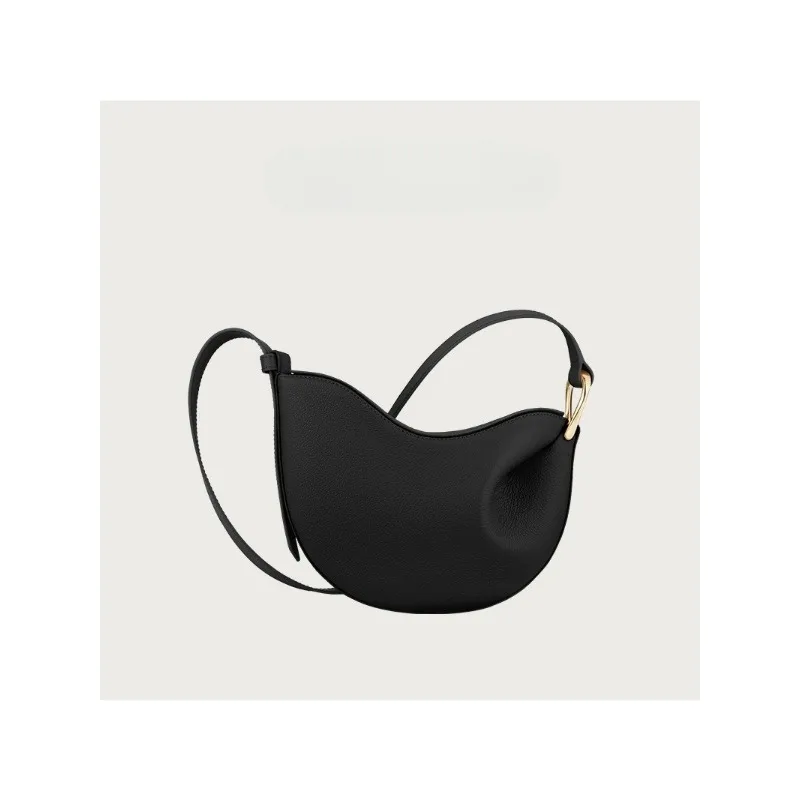 sac à pois français populaire pour femmes, nouveau petit design sous les bras, sac à bandoulière simple en cuir pour femmes,
