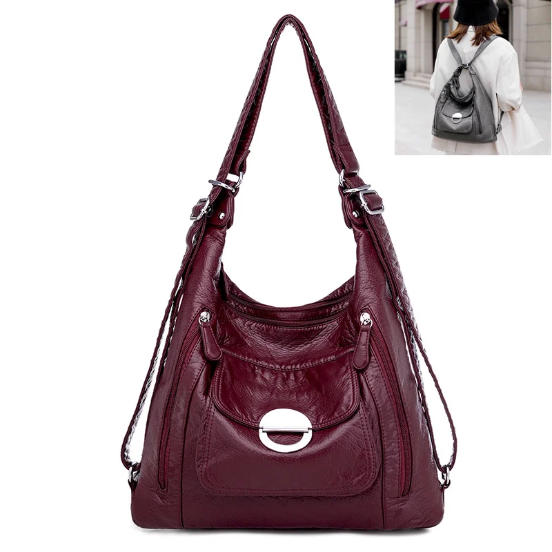 sacs à main en cuir de luxe pour femmes, sacs de styliste, sacs à bandoulière multifonctions pour femmes, sac fourre-tout de luxe souple de grande capacité