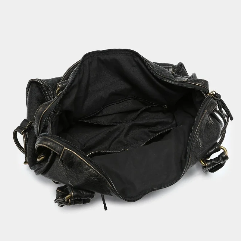 sacs à main sous les bras décontractés vintage pour femmes, sacs fourre tout esthétiques y2k, mode punk grunge, initiés, grande capacité, tout match