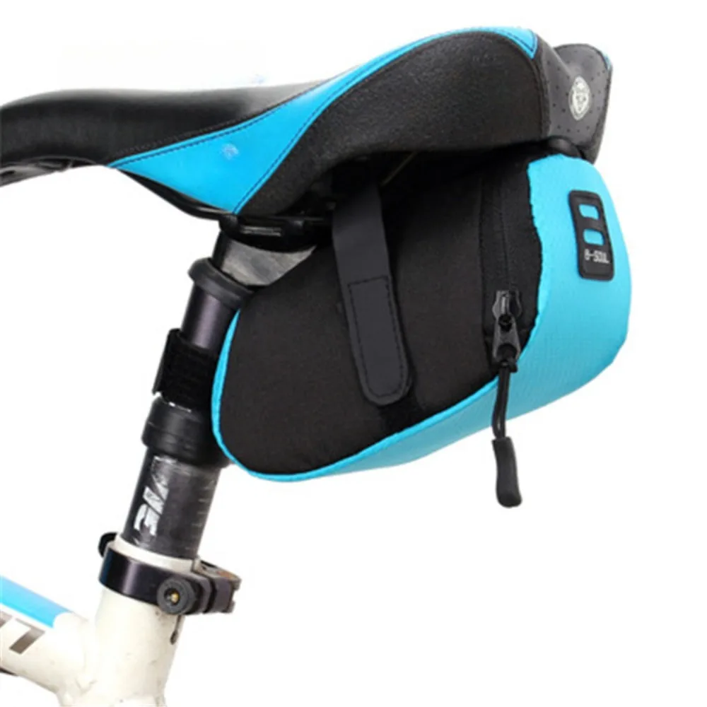 sac de selle de vélo de montagne étanche, rangement d'outils portables, sac arrière de vélo pour l'équitation, équipement de plein air, accessoires de cyclisme