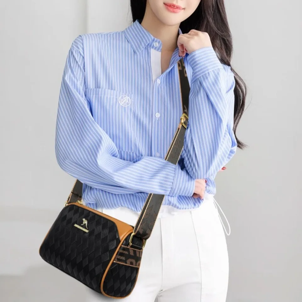 sacs à main de luxe femmes sacs sacs à bandoulière design pour femmes mère doux en cuir pu sacs à bandoulière sac à main pochette 3 couches sac