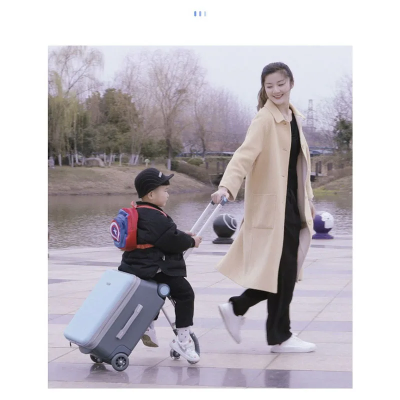 valise de voyage pour poussette pour enfants, équitation et assise, coffre multifonction étanche et résistant à l'usure, bagages