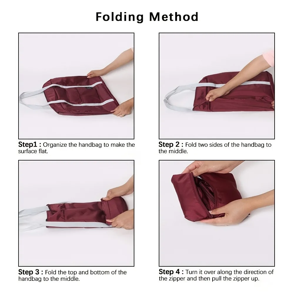 1 ensemble de sacs à bagages de voyage pliables de grande capacité, sac de fitness extensible, bagage de sport, enregistrement des bagages du week end, bagages