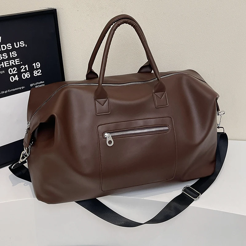sac à main tendance de grande capacité pour femmes, sac essentiel de voyage et de déplacement simple et polyvalent