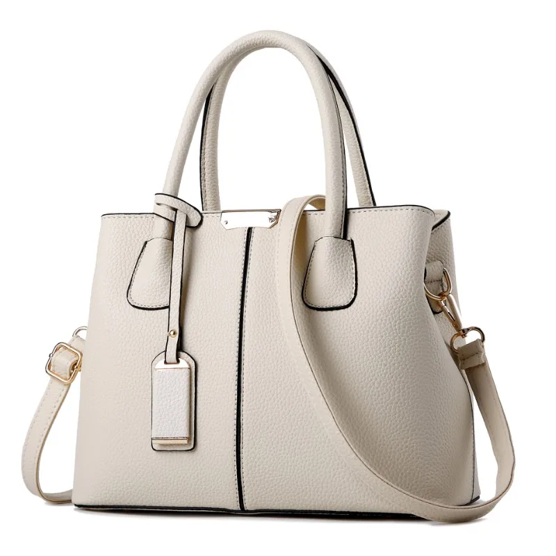 Sacs à main en cuir PU pour femmes, grand fourre-tout pour dames, sacs à bandoulière carrés initiés, nouvelle mode